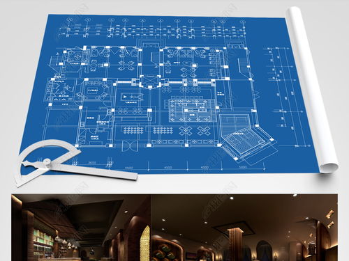 美式红酒吧CAD施工图与平面设计全套资源指南